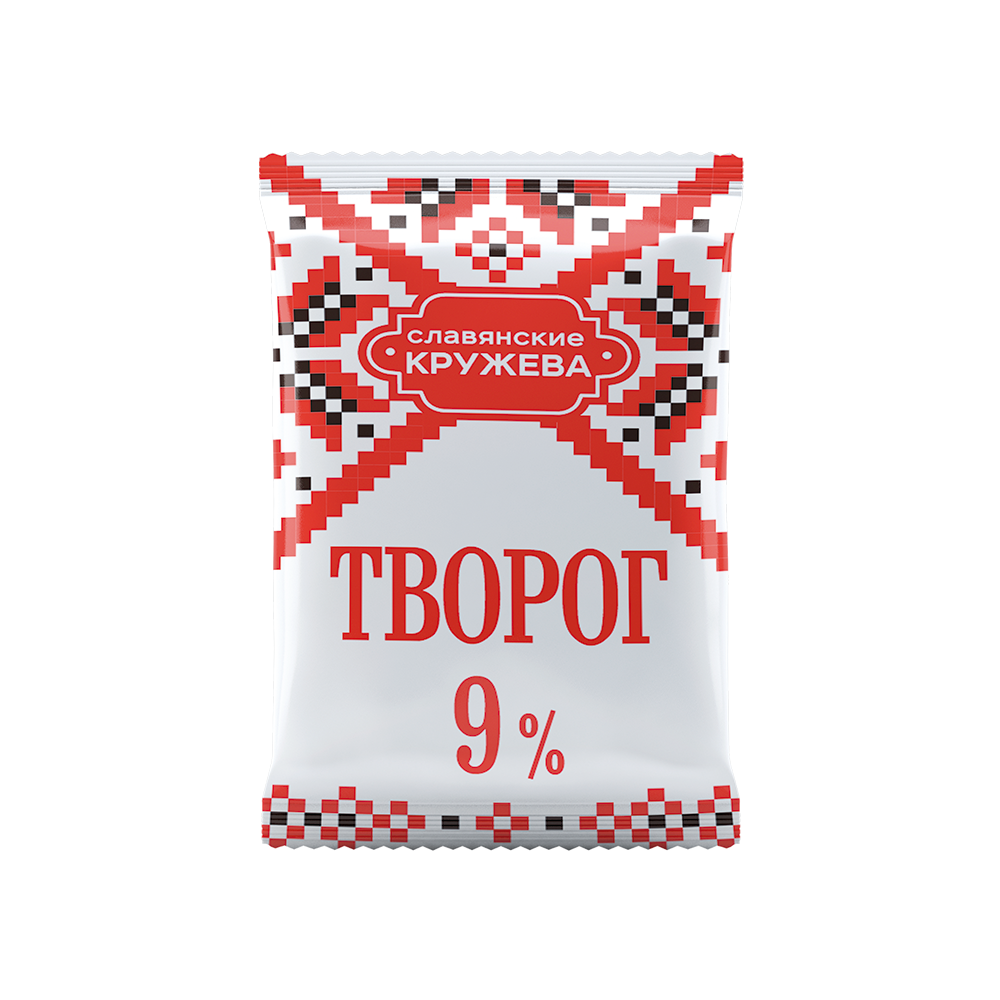 Творог 9% традиционный Славянские Кружева